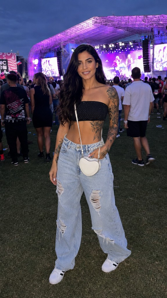 Ensaio casual em festival
